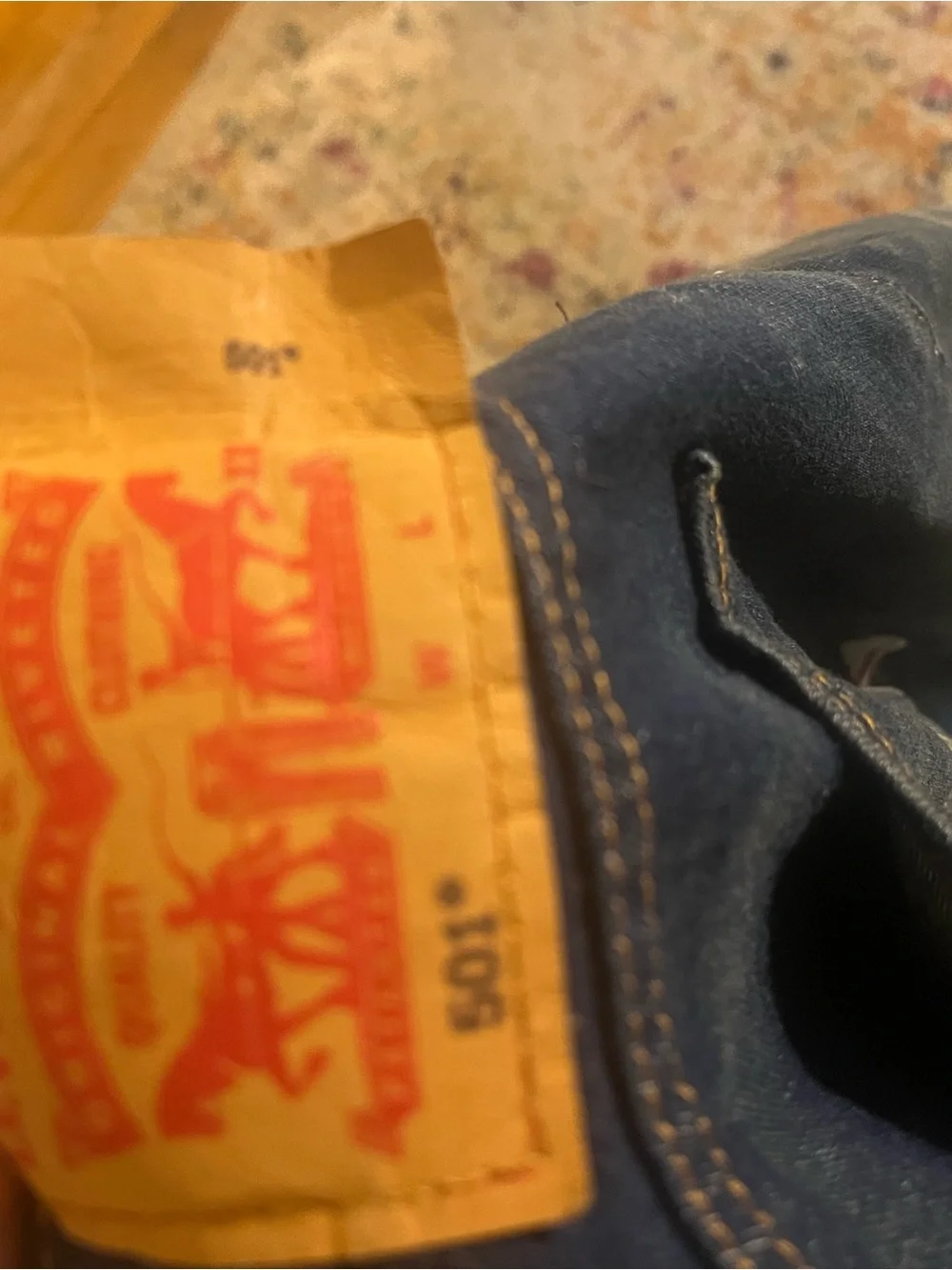 Levi's Relaxed Fit Men's Jeans in Dark Indigo